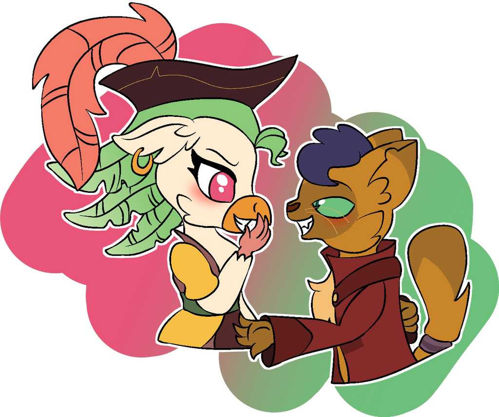 Deviantart Mlp Capper Mlp shipping- Captain Celaeno x Capper by rosiepie15 on DeviantArt
