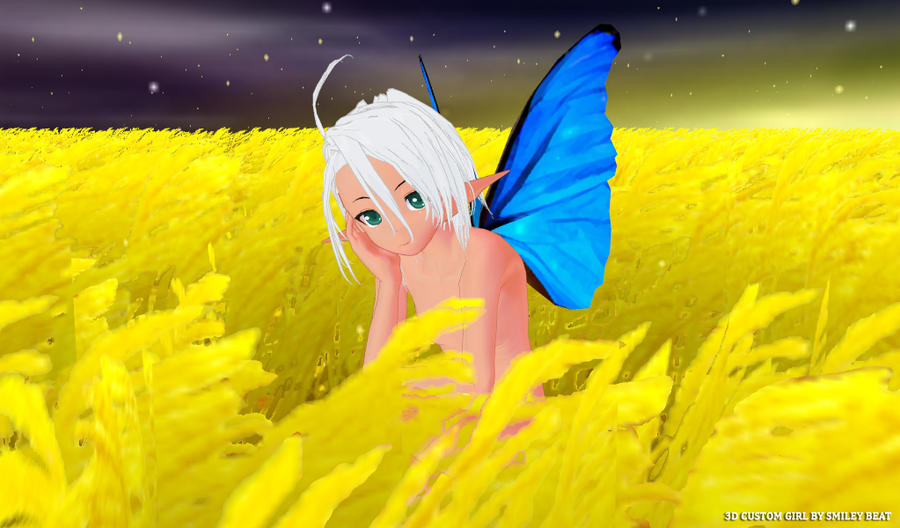 3DCG - My butterfly elf