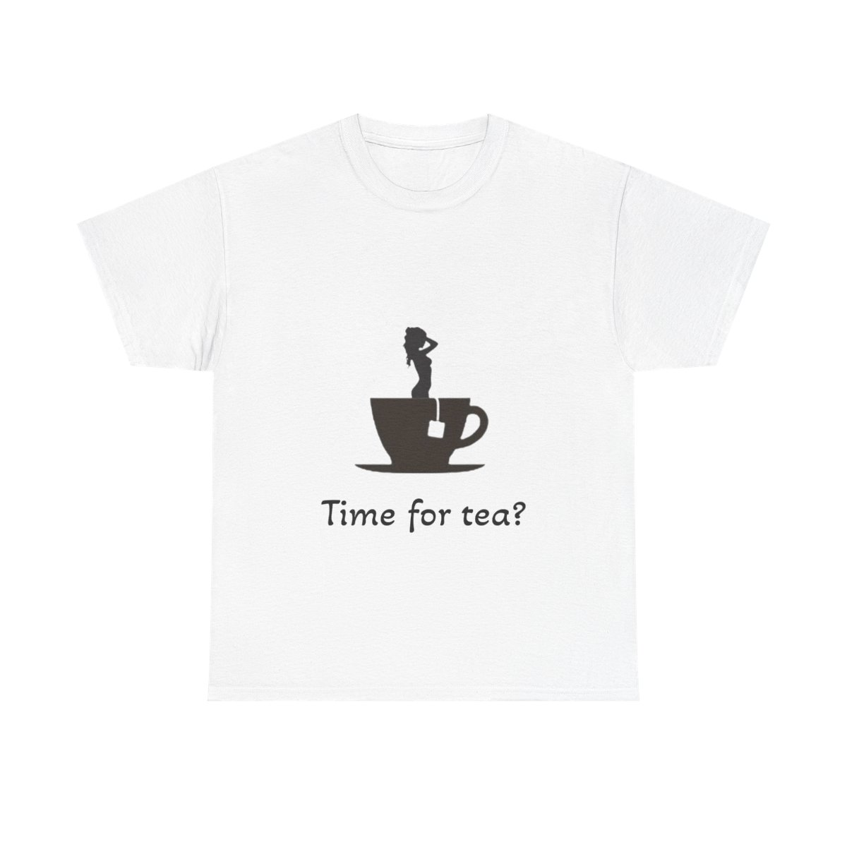 Time-for-tea-unisex-heavy-cotton-tee