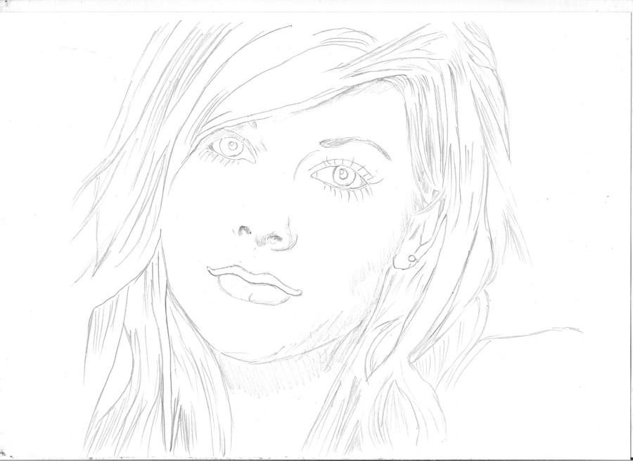 DESENHANDO    Avril Lavigne