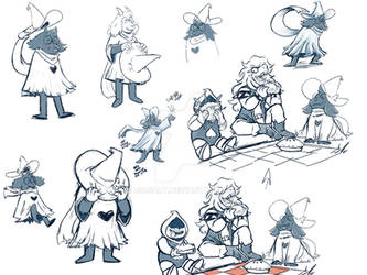 Deltarune doodles