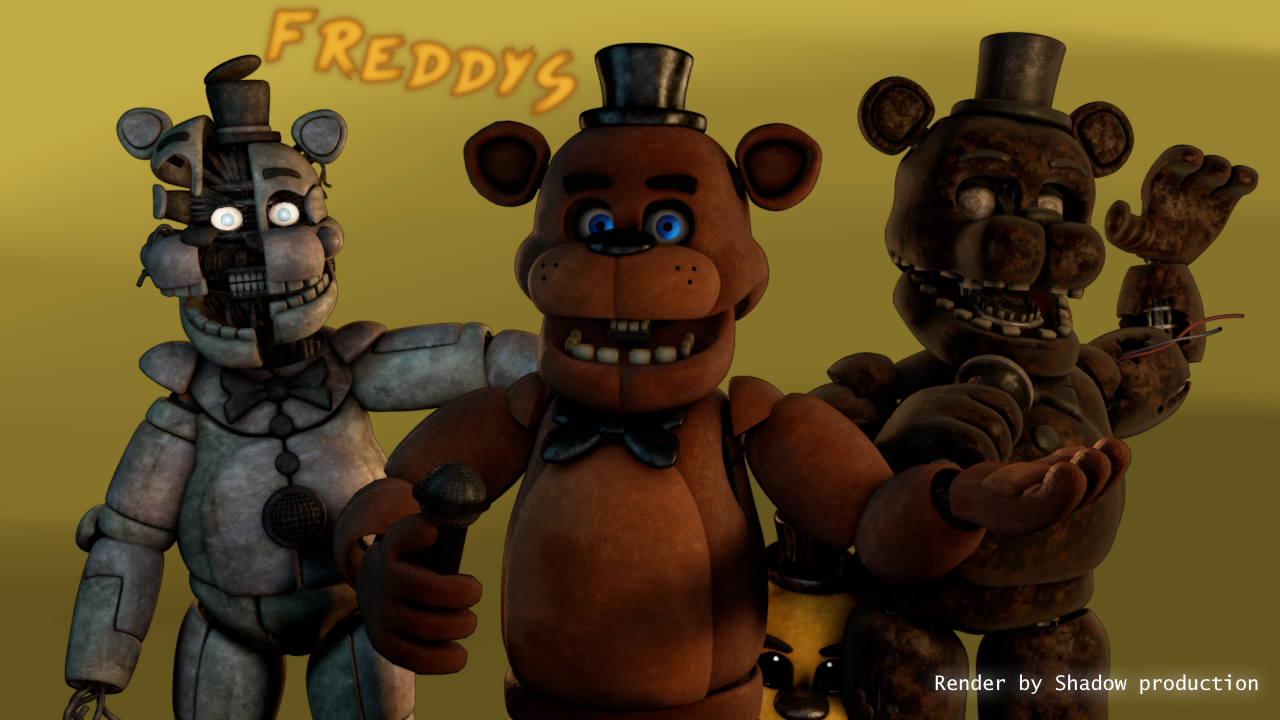 c4d/fnaf]Cursed by ghfehefhrhgf on DeviantArt