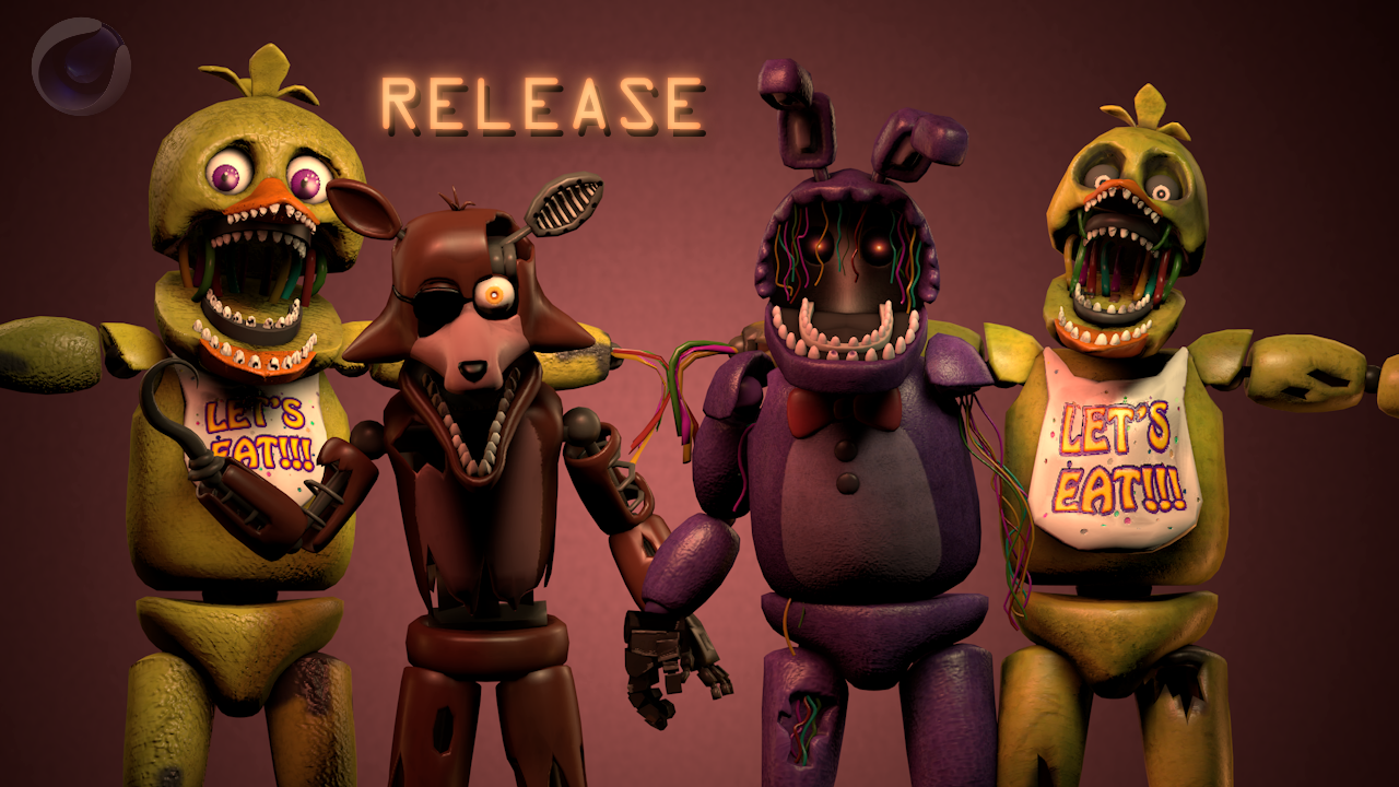 Ultimate FNaF Model Pack on X: Withered Chica by @tm_animations  @thunderbob333 Textures by @flaviuusss WFoxy and Unwithereds coming soon!   / X