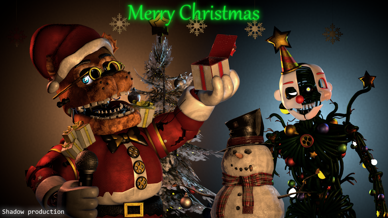 (FNAF/C4D) Five Night at Freddy's Merry Christmas by Mateus0510 on ...