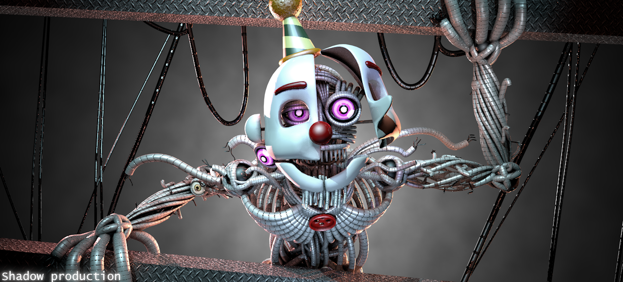 (FNAF/C4D) Ennard by GamesProduction Remake render by Mateus0510 on ...