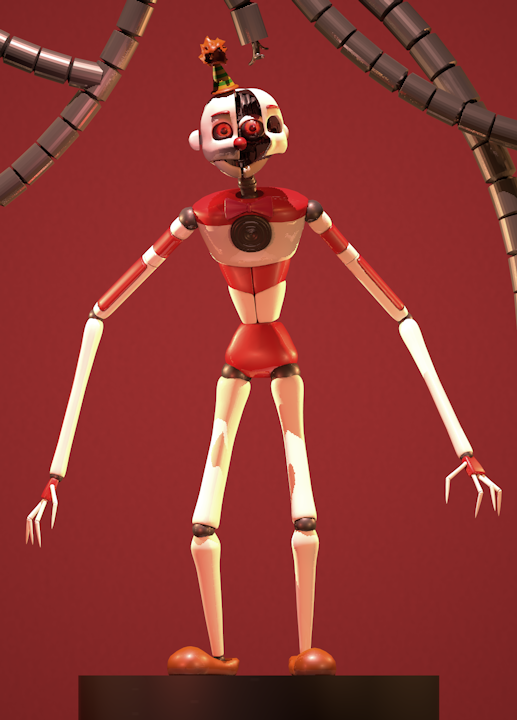 (FNAF/C4D) Old Ennard v1 Render (old models fnaf) by Mateus0510 on ...