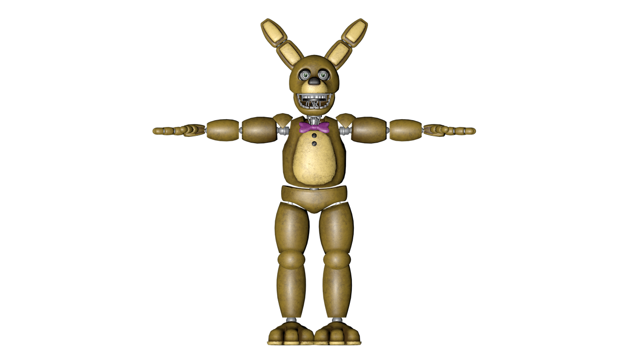 (FNAF/C4D) SpringBonnie Help Wanted (Port c4d) by Mateus0510 on DeviantArt