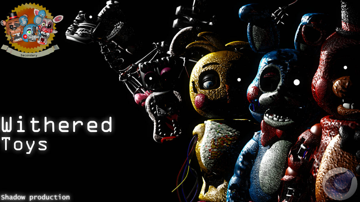 I always wondered, if the withered animatronics are supposed to be