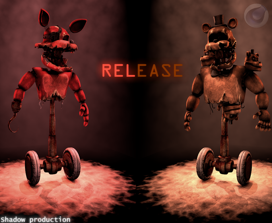 FNaF 1 Emodels Retexture Download C4d by souger222 on DeviantArt