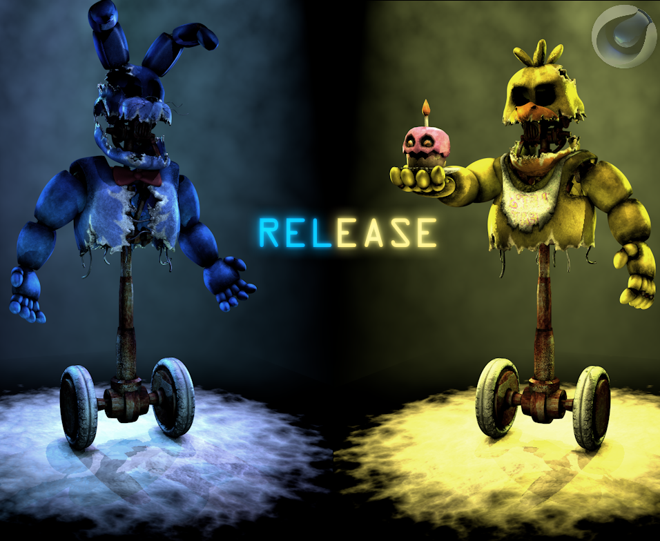 FNAF 4 Nightmare Pack Download C4d by souger222 on DeviantArt