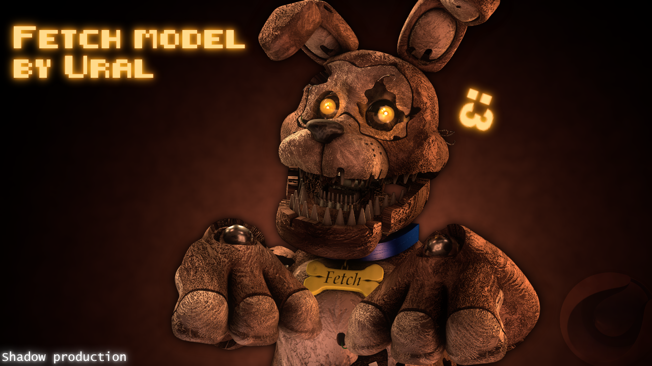 Fnaf Spring Fetch (FNAF/C4D) Fetch model by Urall (Port c4d) by Mateus0510 on DeviantArt