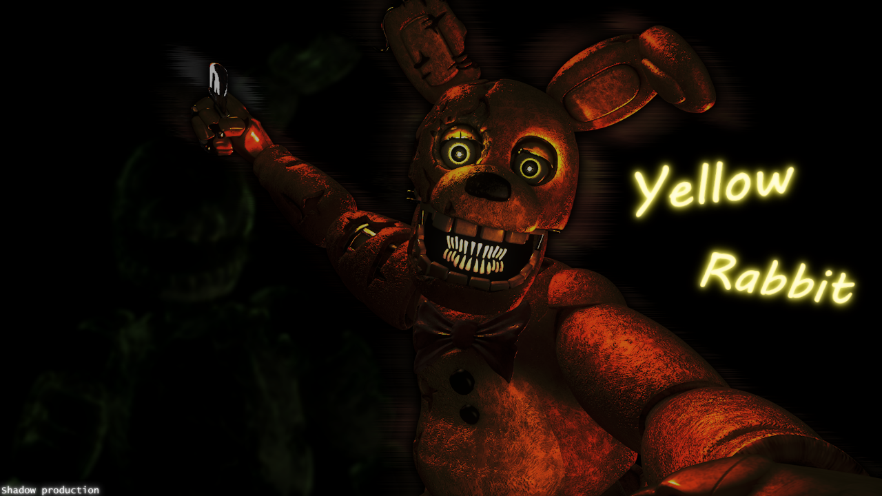 (FNAF/C4D) The Yellow Rabbit by Mateus0510 on DeviantArt