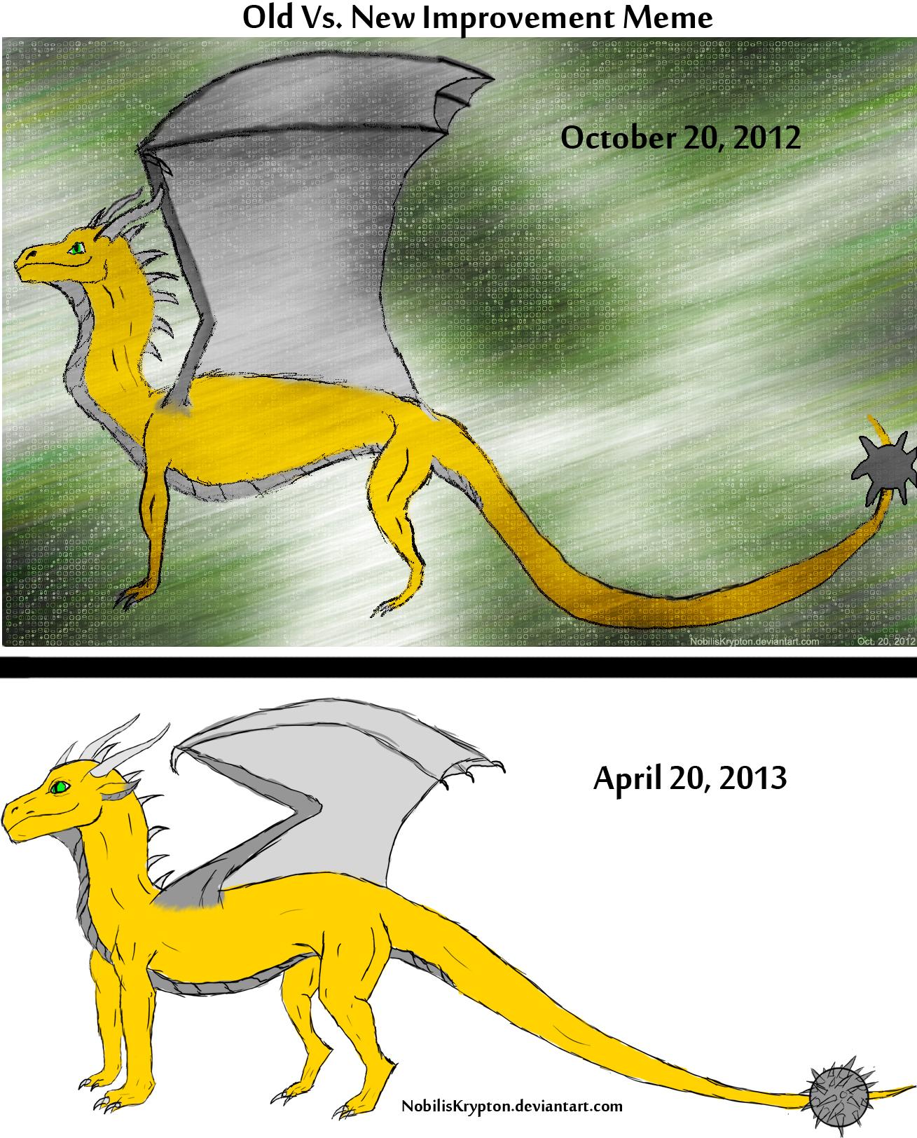 Drawing Improvement Meme Oct 2012-Apr 2013