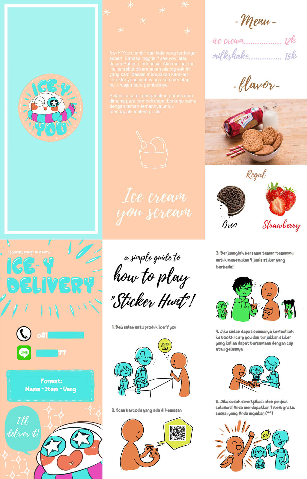 Ice Y You Pamphlet By Sfirdausia On Deviantart