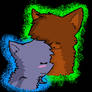 Bluefur and Oakheart