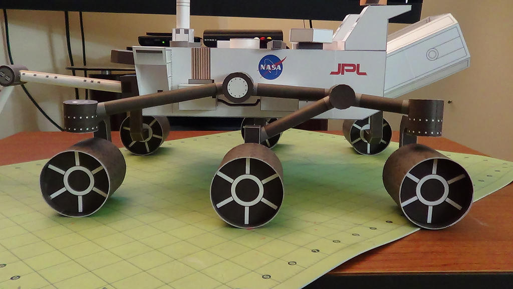 Curiosity Rover Papercraft (12) by devastator006 on DeviantArt