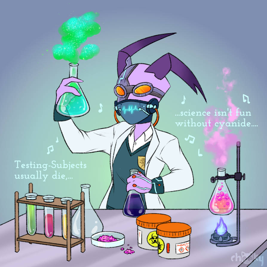 Happy Alchemist Commission _ Happy Chemicals by cheekythalia on DeviantArt