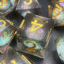 Galaxy Liquid Core Dice