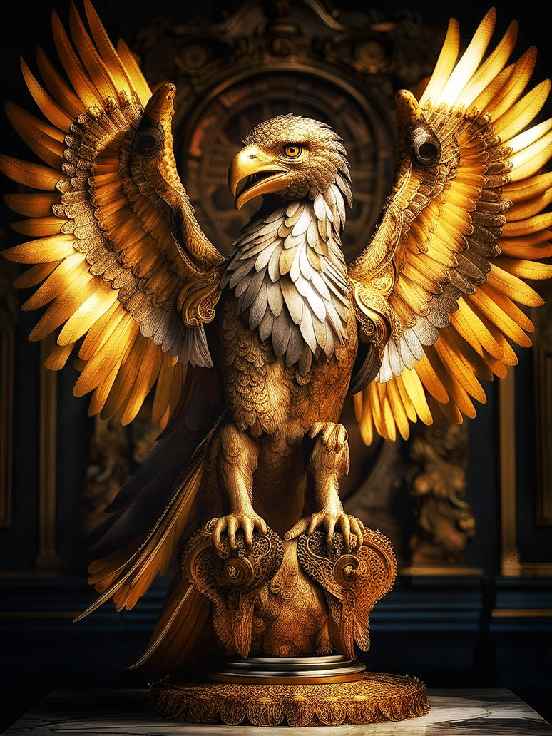 Pheonix Rising Statue by MontrealDigital on DeviantArt