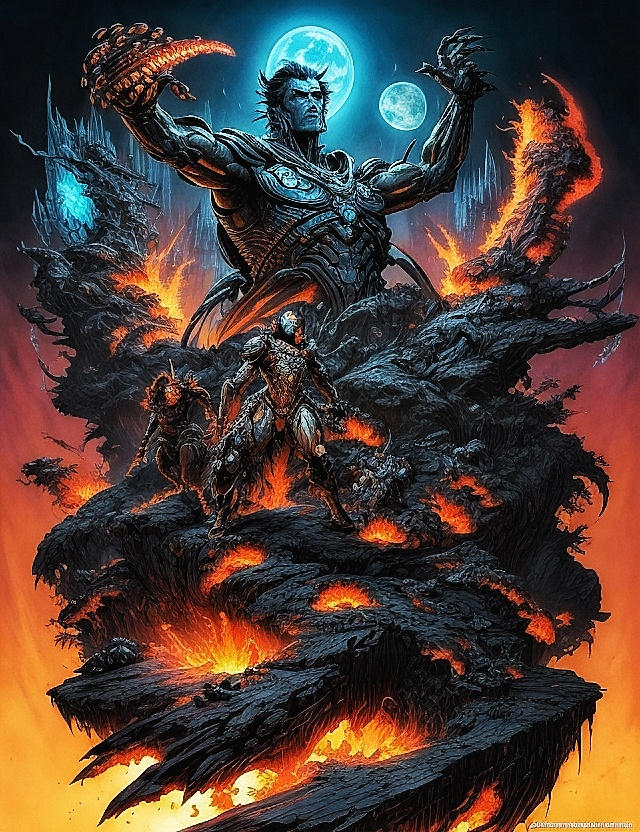 Fantasy Comic Book Cover by MontrealDigital on DeviantArt