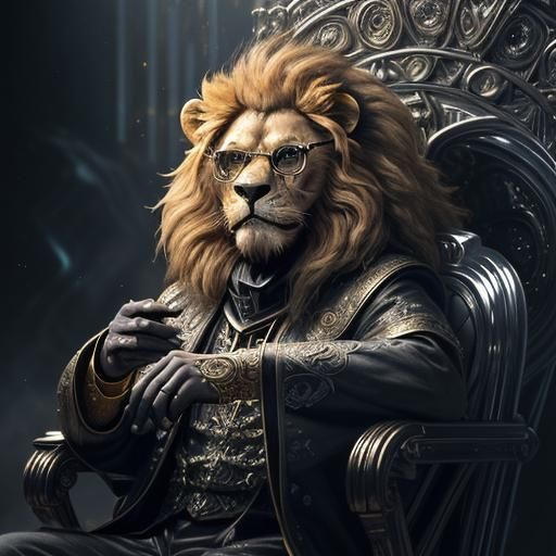 Fantasy Lion Portraits by MontrealDigital on DeviantArt