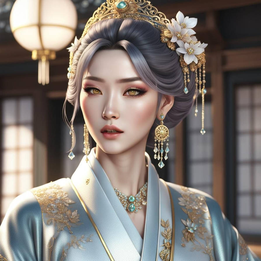 Korean Manhwa Style 3D Portrait by MontrealDigital on DeviantArt