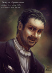 Portrait, charadesign : an evil guy !