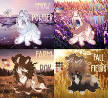 + Rabbit Adoptables [ALL SOLD] +