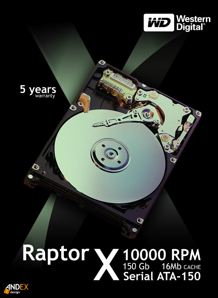 Wd Raptor X WD raptor by AndexDesign on DeviantArt