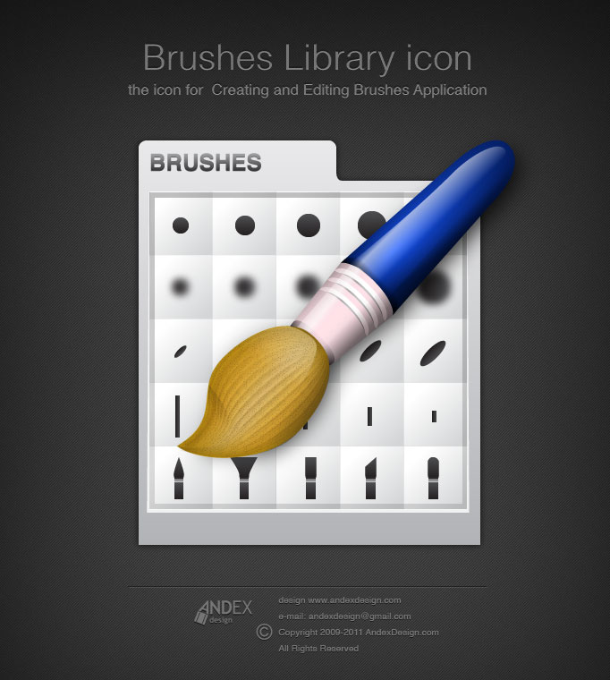 Brushes Library icon