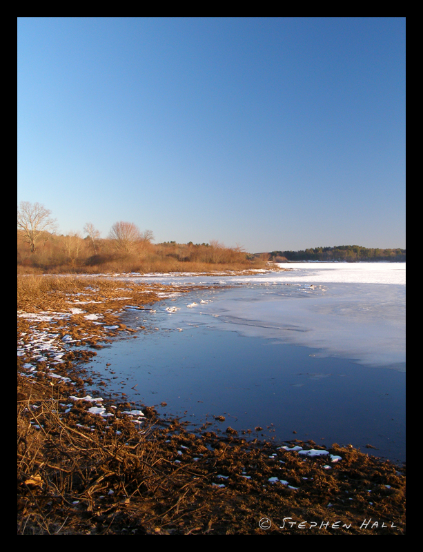 Mansfield Hollow Lake Thaw