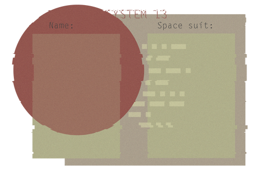 System 13 blank reference sheet