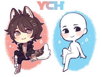 ( YCH )  Crayonish Chibis   ( pending )