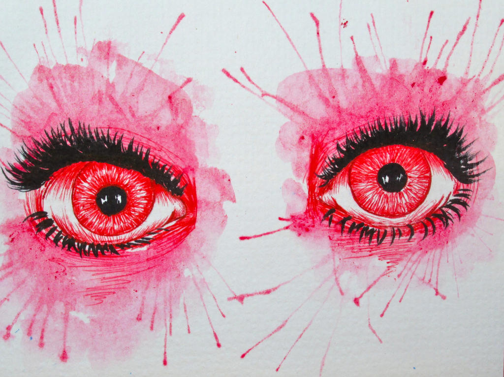 Red Pen Eyes