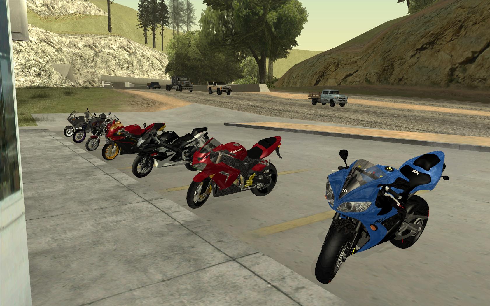 _Some bikes added to GTA SA