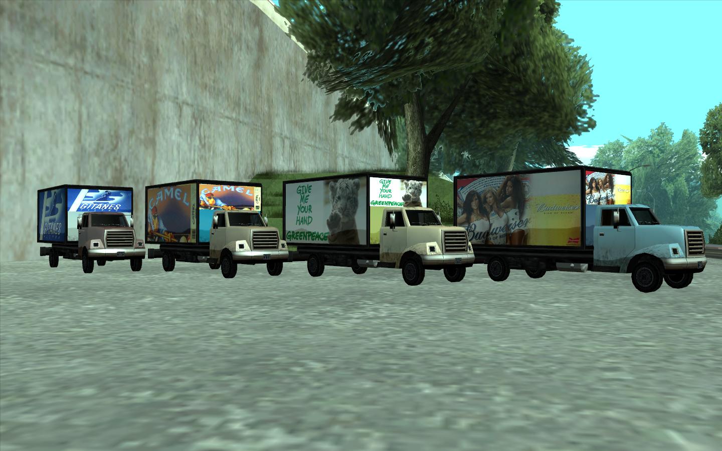 GTA SA Trucks