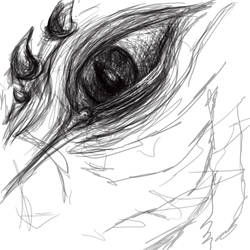 dragon eye sketch