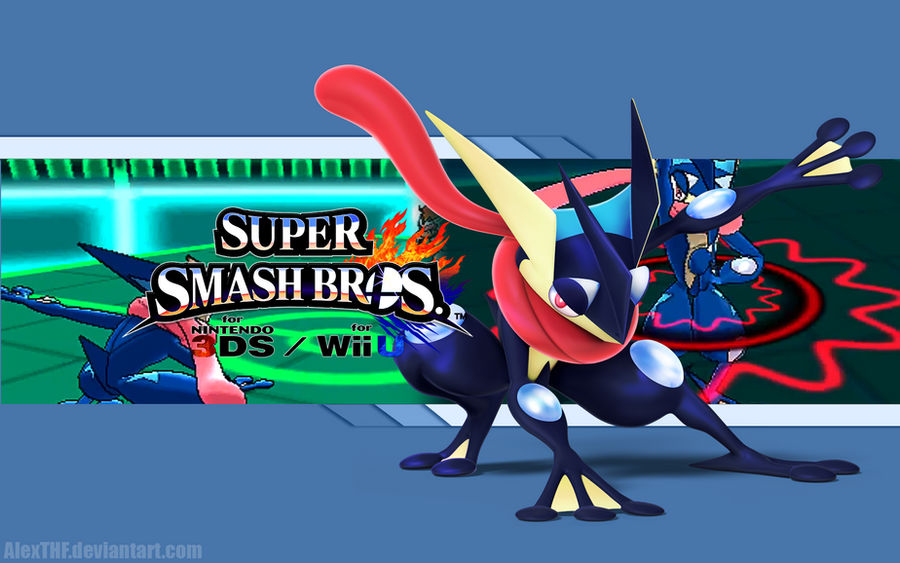 Greninja Wallpaper - Super Smash Bros. Wii U/3DS