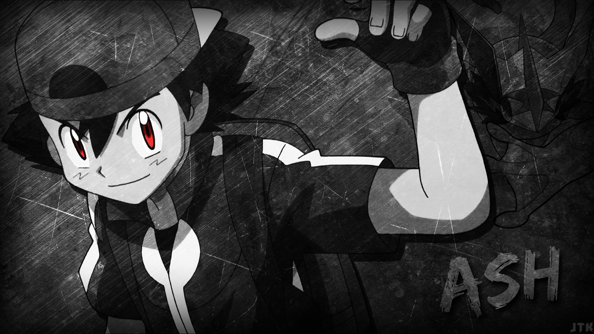 Ash Ketchum Wallpaper by JackTheKnight on DeviantArt Ash Ketchum Wallpaper by JackTheKnight on DeviantArt