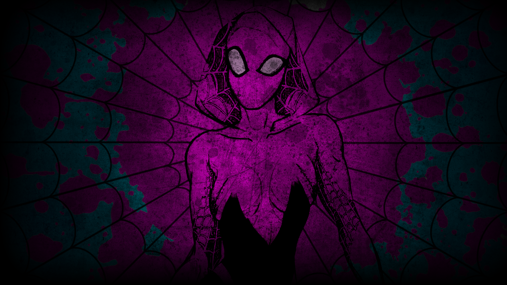 Spider-Gwen Wallpaper by JackTheKnight on DeviantArt Spider-Gwen Wallpaper by JackTheKnight on DeviantArt