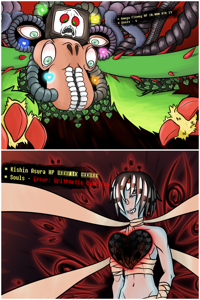 Omega Flowey Fight by BlackDragonSoldier on DeviantArt