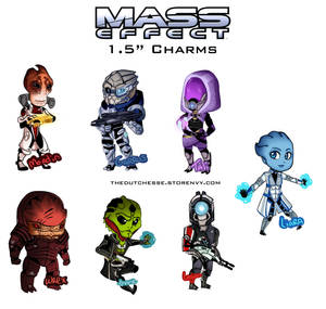 Mass Effect charms!