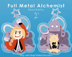 FMA Ed/Al Keychain Design