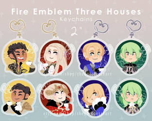 Fire Emblem 3 Hourses Keychains!