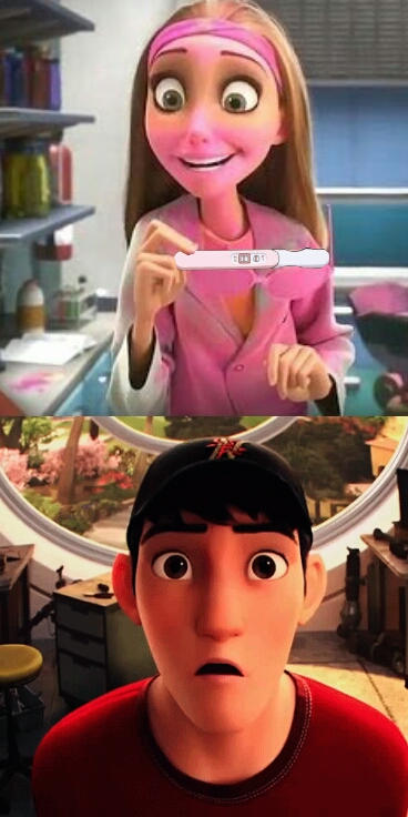 Tadashi and Honey Lemon Pregnancy Test meme by ...