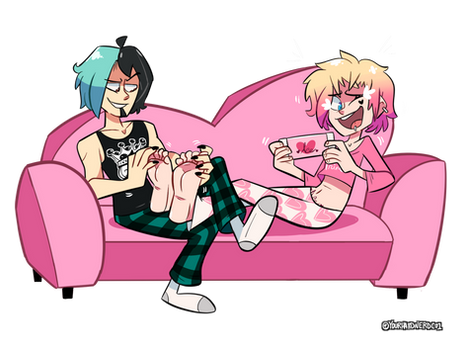 Lustful Loveseat Laughs~