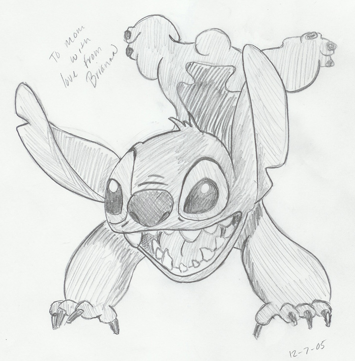Stitch Falling by lost130 on DeviantArt