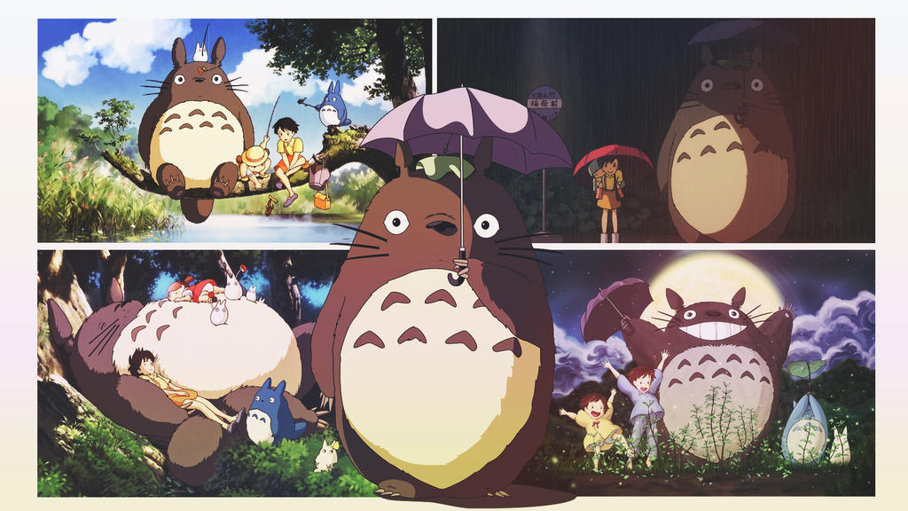 Totoro Wallpaper By Dinocozero On Deviantart