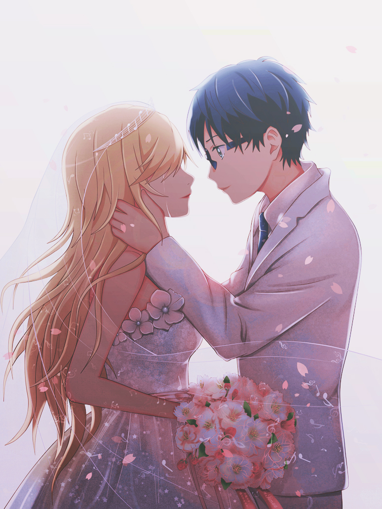 Shigatsu Wa Kimi no Uso - Phone Wallpaper by waki-ps on DeviantArt