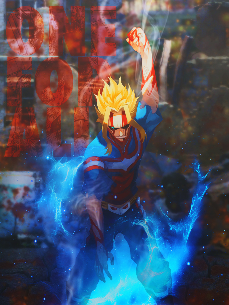 All Might One For All By Dinocozero On Deviantart All Might One For All By Dinocozero On Deviantart